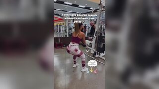 Big Ass FBB Workout Teasing Video
