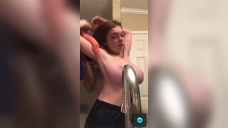 Cute Girlfriend Shows Her Heavy Boobs Leaked Video