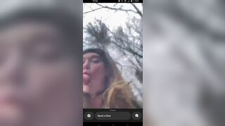 Sexy Ladyboy Sucking And Fucking A Dildo Outdoor Public Video