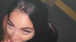 Giselle Pierced Slut Deeply Sucks a Thick Cock Video