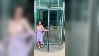 Crazy Slut Exposed Her Tits at Public Video