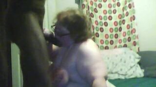 Dumb Fat Bitch Sucking BBC and Gets Fisted Her Nasty Pussy Video