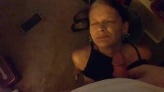 Naughty Granny Gets Multiple Cumshots on Her Face Video