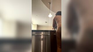 Elle Willis Naughty Milf Cleaning House While Naked Teasing Video