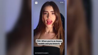 Avana Hot Model Teasing Her Followers Video