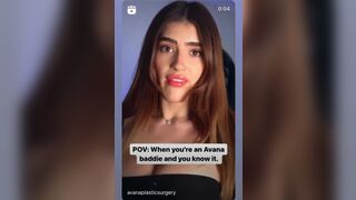 Avana Hot Model Teasing Her Followers Video