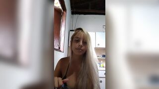 Lucy Aquarius Blonde Beauty With Natural Tits Leaked Live Video