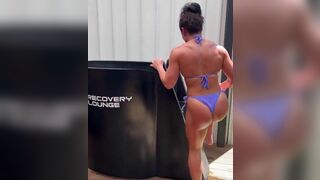 Ruby Roylance Exposed Butt Cheeks While Wearing Bikini Video