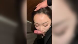 Amateur Asian Beauty Sucking Her BF's Cock Video