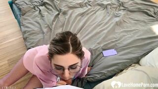 Eva Elfie Cutie Gives Head And Fucked Creampied Video