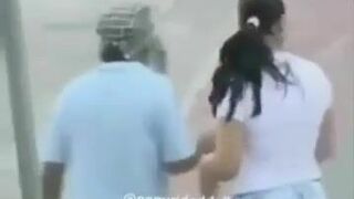 Guy Lifting Random Girls Skirt Sexy Prank Video