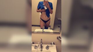 College Babe Shows Her Amazing Figure Video