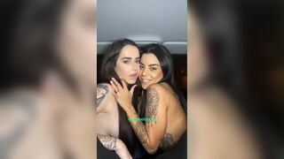 Jaiane Lima Tatted Slut Hot Kissing Nipples Slip In Car Video