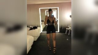 Kiara Hot Gym Girl Wearing Sexy Dress Twerking Teasing Video