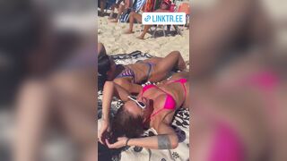 Amira Daher Hot FBB Thots Laying on the Beach Teasing Video