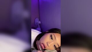 Bbyl_ng Asian Slut Sucking And Riding A Dildo OnlyFans Video