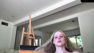Caroline Zalog Juicy Pussy See Through Lingerie Video Leaked