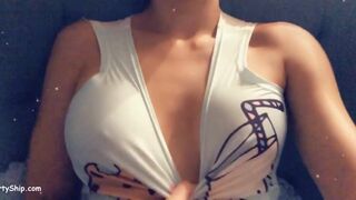 CinCinBear Snapchat Nipples Play Tease