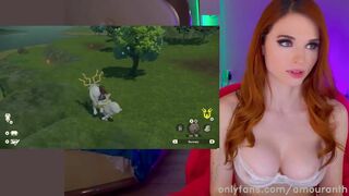 Amouranth Tittys And Pokemon, Closeup Topless Gameplay Livestream Onlyfans Leaked Video