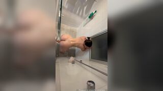Kerolay Chaves Chubby Slut Fucking A Dildo In The Shower Hidden Cam Video