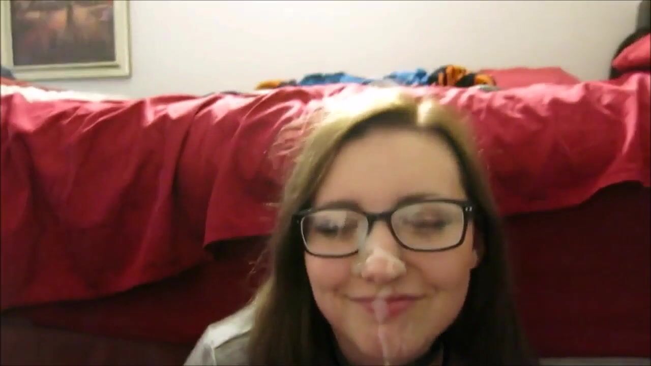 1280px x 720px - Homemade facial cumshot compilation video with cute babes
